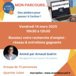 Madrid Accueil – BOOSTEZ VOTRE RECHERCHE D’EMPLOI : Réseau & entretiens gagnants