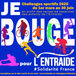 Entraide Française – 23 mai au 14 juin « Bougeons pour L’Entraide »